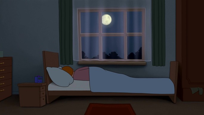 失眠症MG动画特效翻来覆去夜深人静