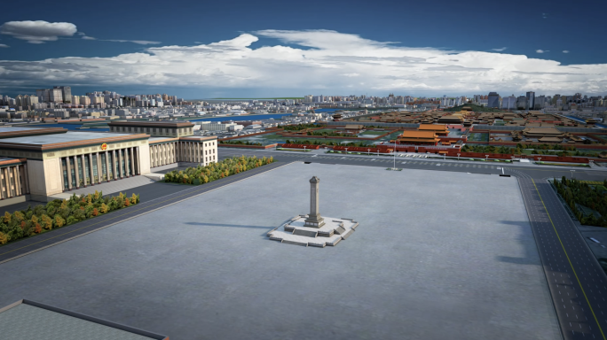 ★最新★天安门/英雄纪念碑/AE工程