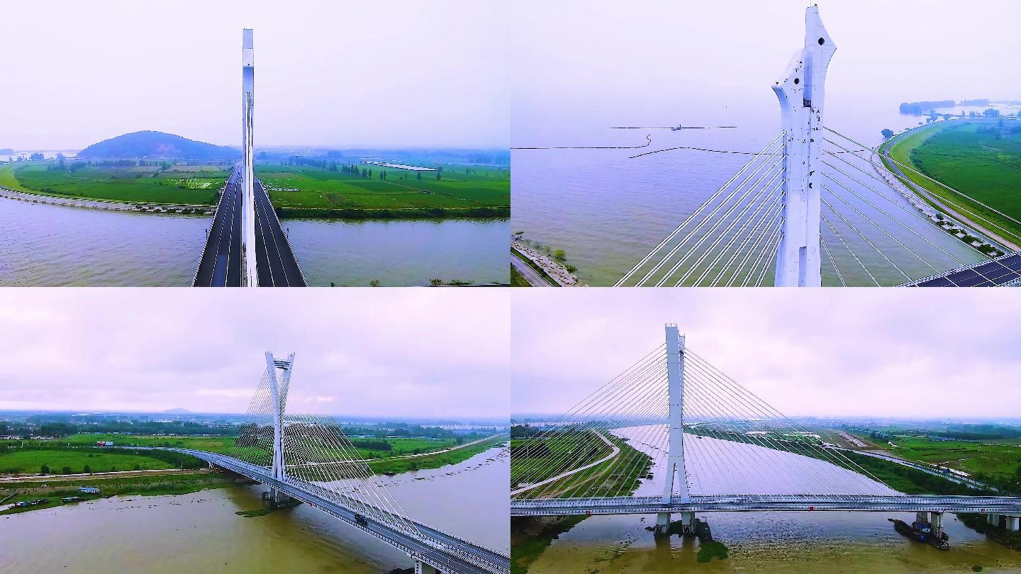 中国五大淡水湖、环巢湖景观大道景观大桥
