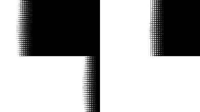 【原创4K】黑白3d方块渐变转场_素材3