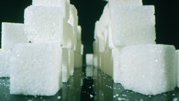 方糖创意糖块视觉甜品