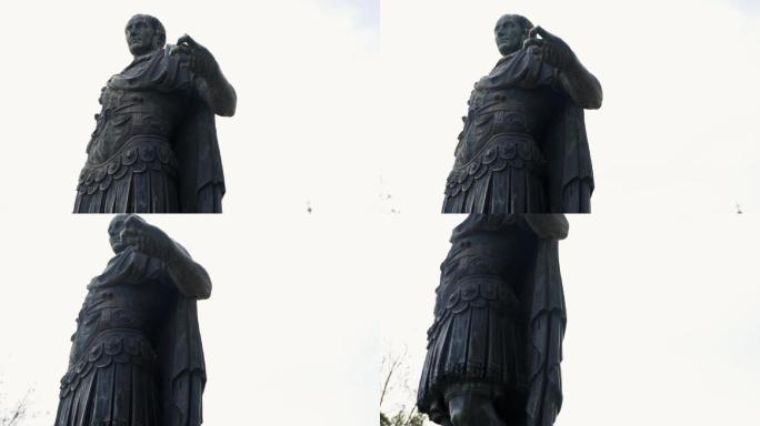 意大利罗马的朱利叶斯·凯撒雕像