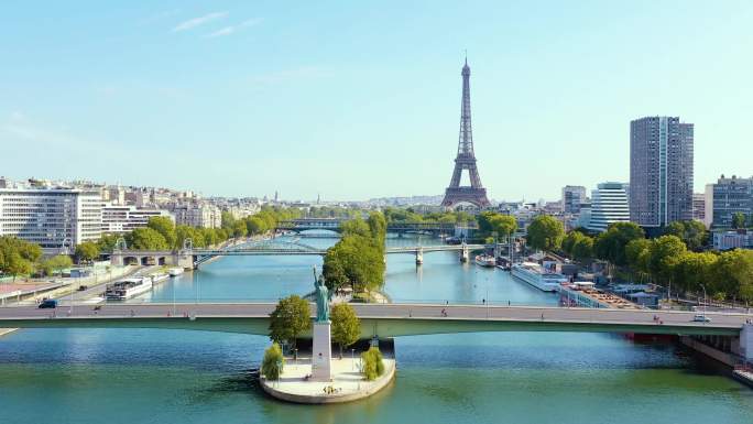 法国巴黎国外外国旅拍风光铁搭异国风情