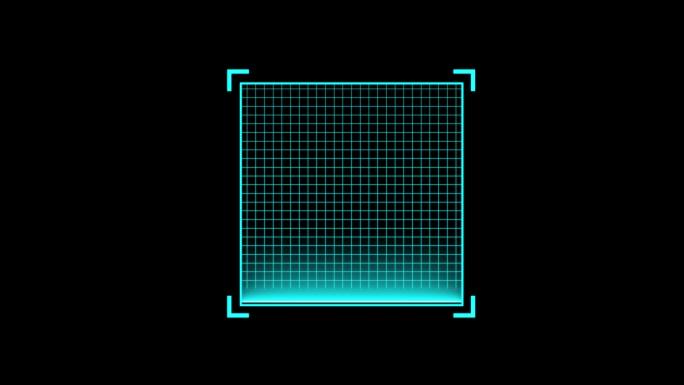 4K人脸识别科技扫描防伪防盗AE模版