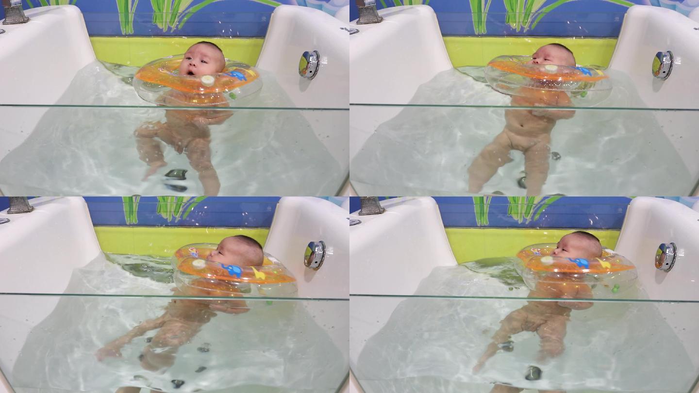 婴幼儿游泳洗澡
