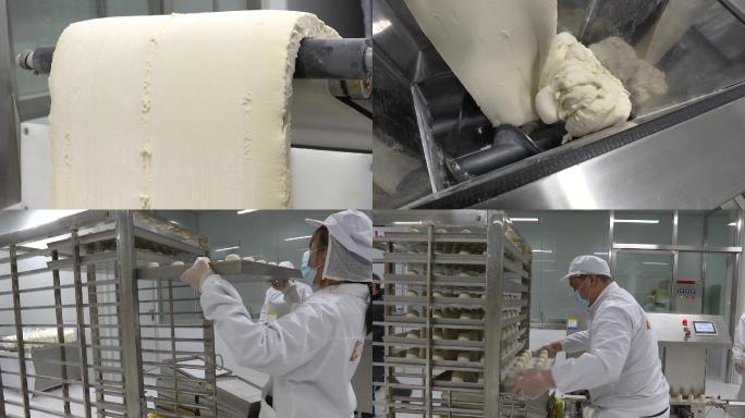 白面馒头全自动生产线食品生产车间食品加工