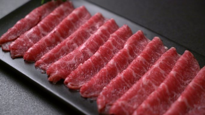 鲜牛肉生片生片段
