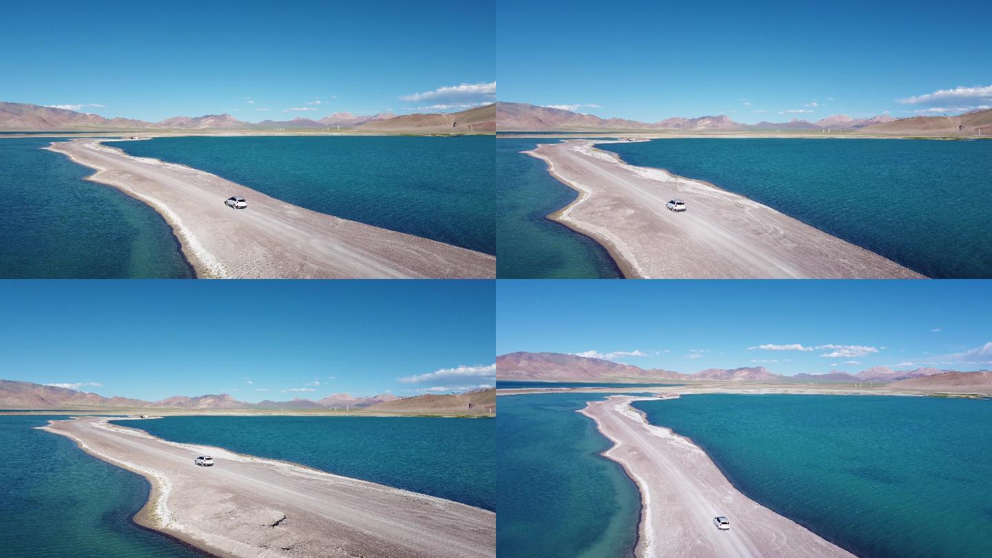 西藏阿里湖泊航拍｜无人机航拍西藏