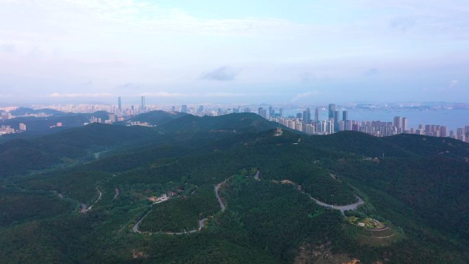 大连山海大全景航拍