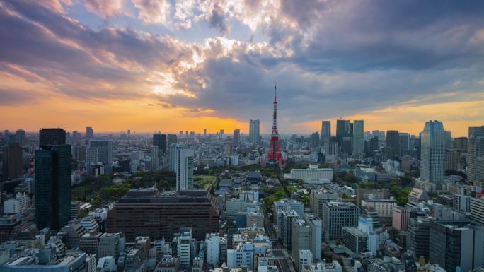 日本东京的现代美景