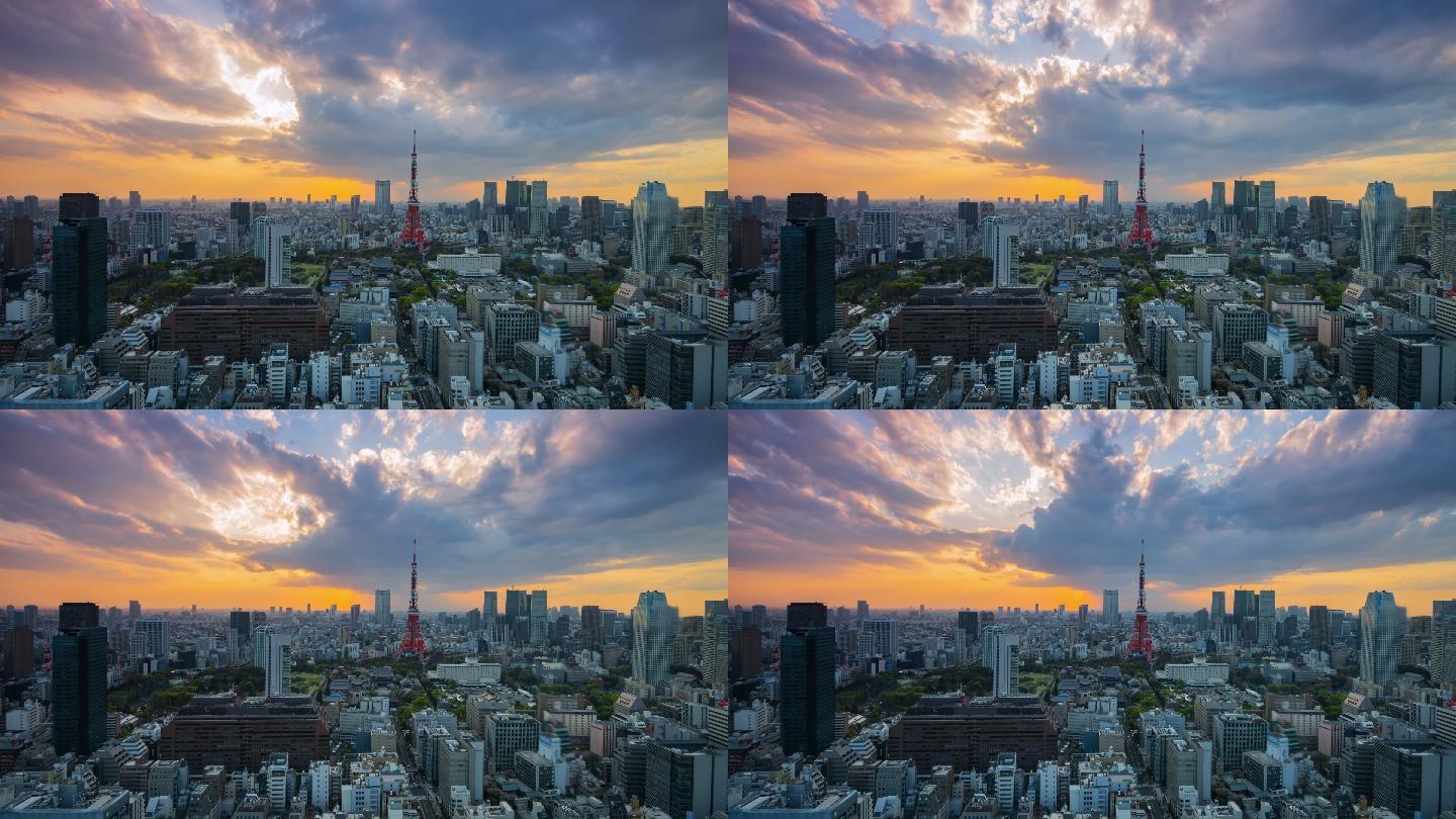 日本东京的现代美景