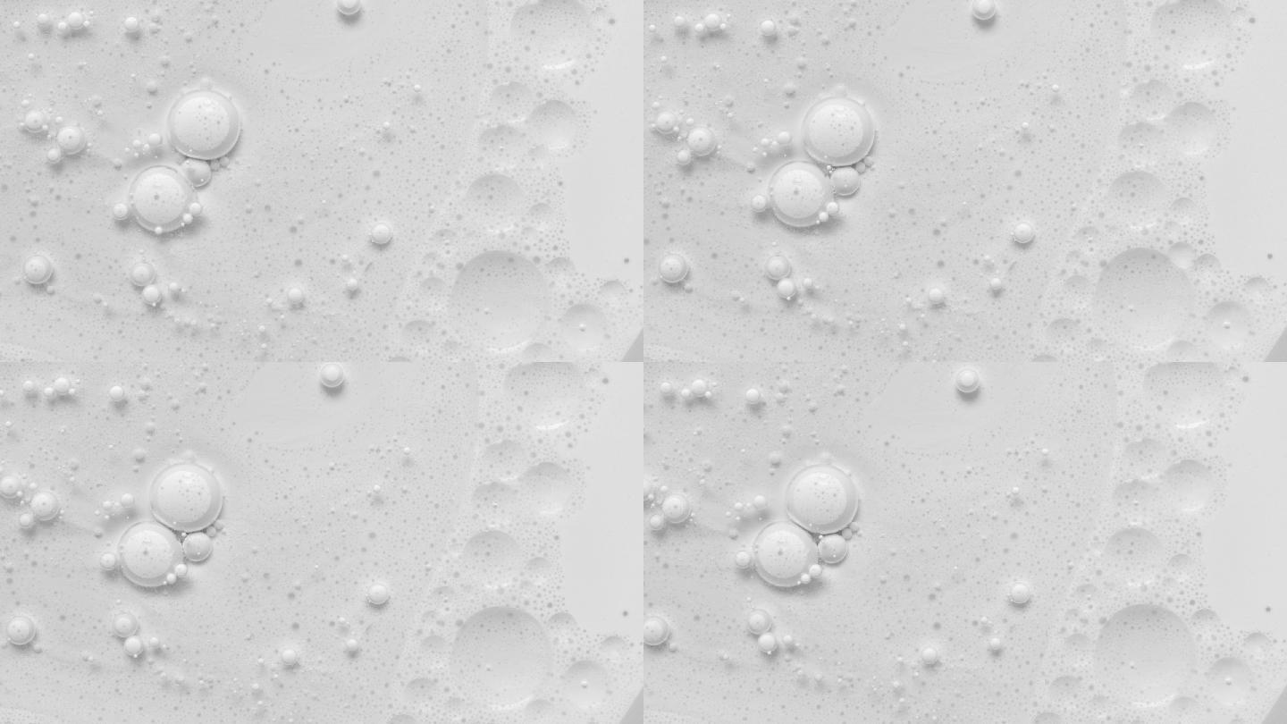 白色丙烯酸漆气泡白色泡沫