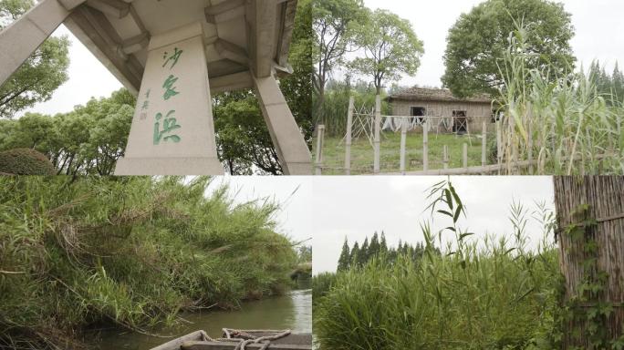 常熟 沙家浜 芦苇荡 小船流水 红色革命