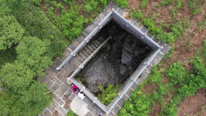 航拍西南山区 河流