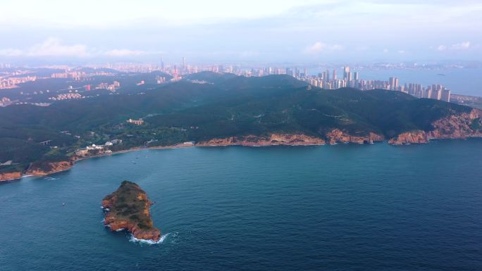 大连山海大全景航拍