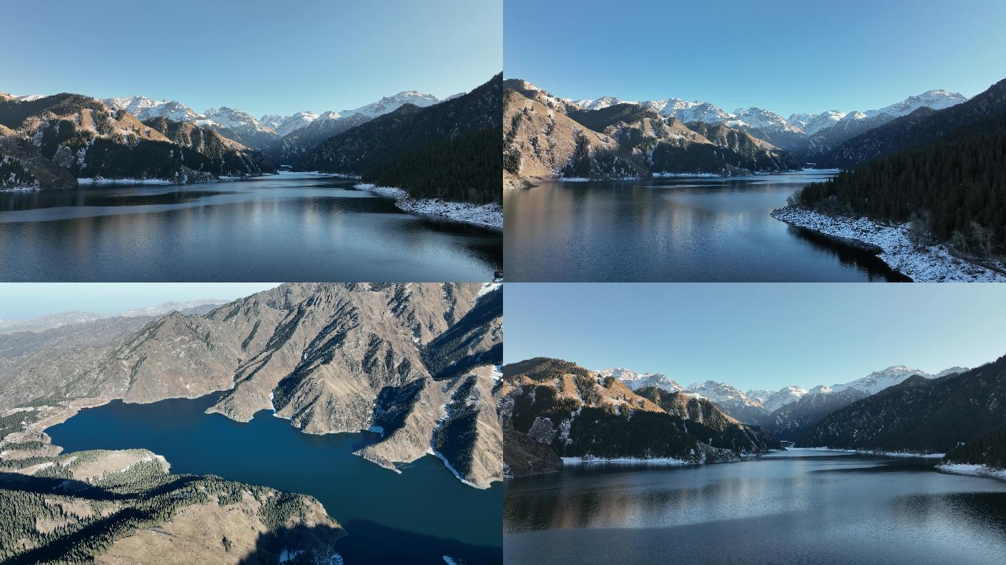 美丽的新疆天山天池vr视频