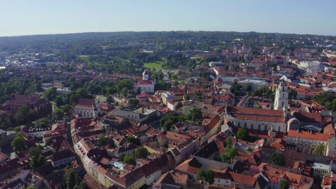 立陶宛首都维尔纽斯古城