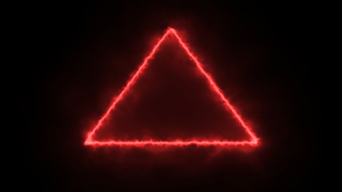 三角形传送门魔法能量动画带通道