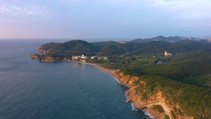 大连棒棰岛山海滨海路