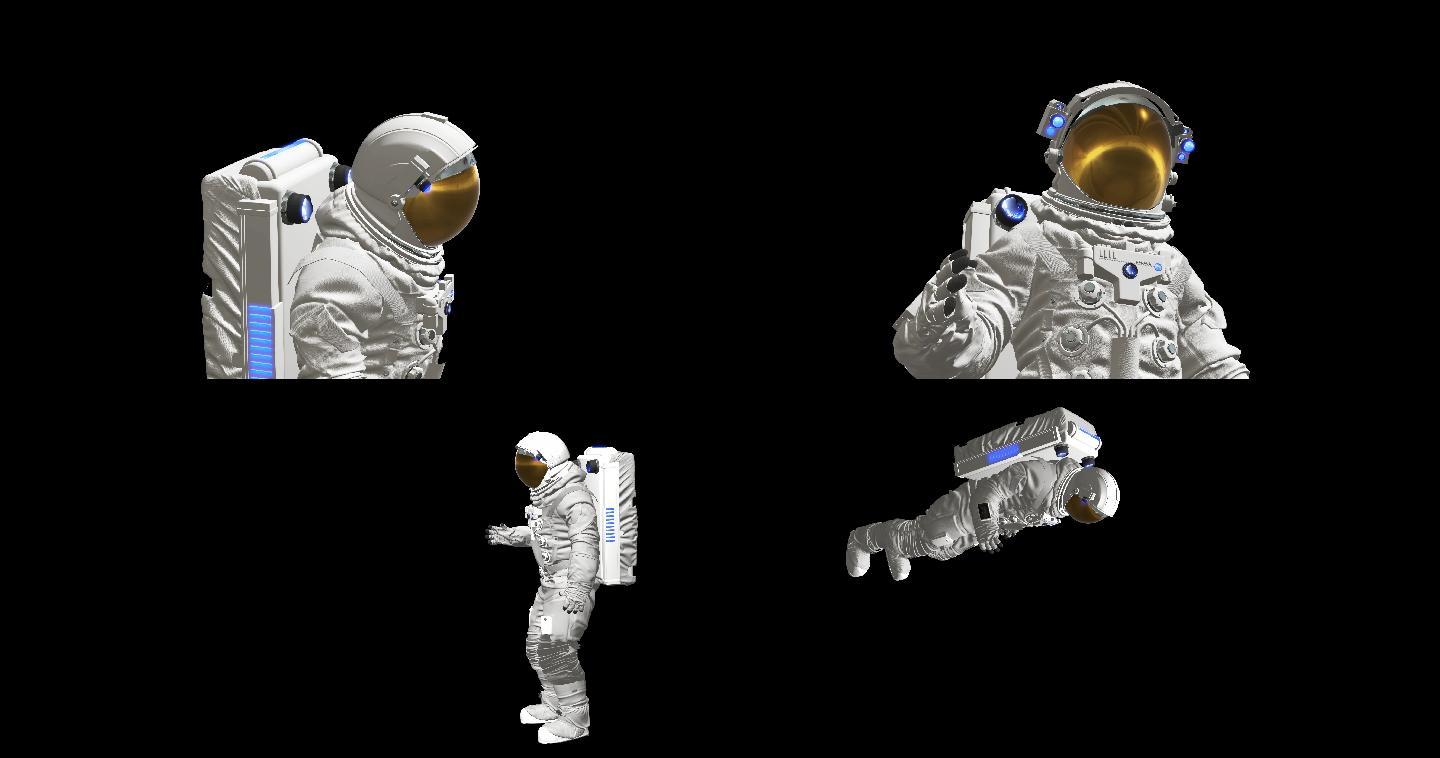 高科宇航员航天服4k视频