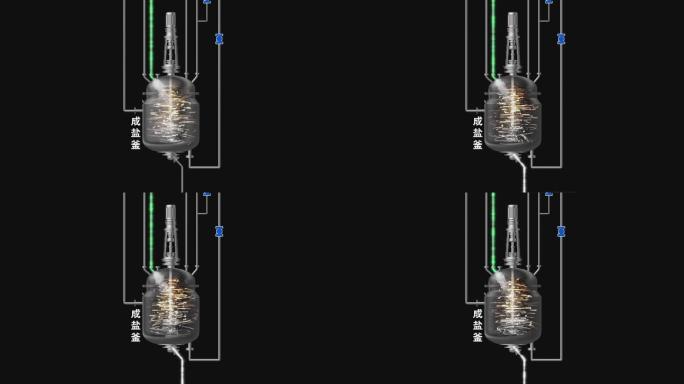 化学工程动画演示 成盐釜