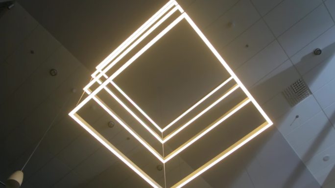 现代LED照明广场