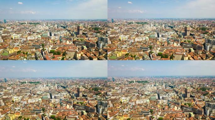 城市鸟瞰图航拍视频旅行风光国外外国