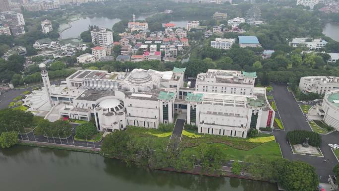 航拍福建省博物馆