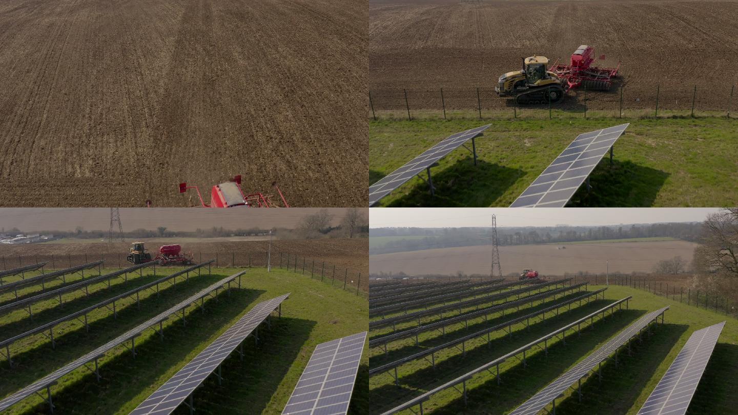 传统农业与新时代太阳能农场