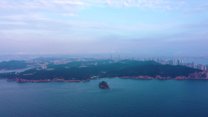 大连山海大全景航拍