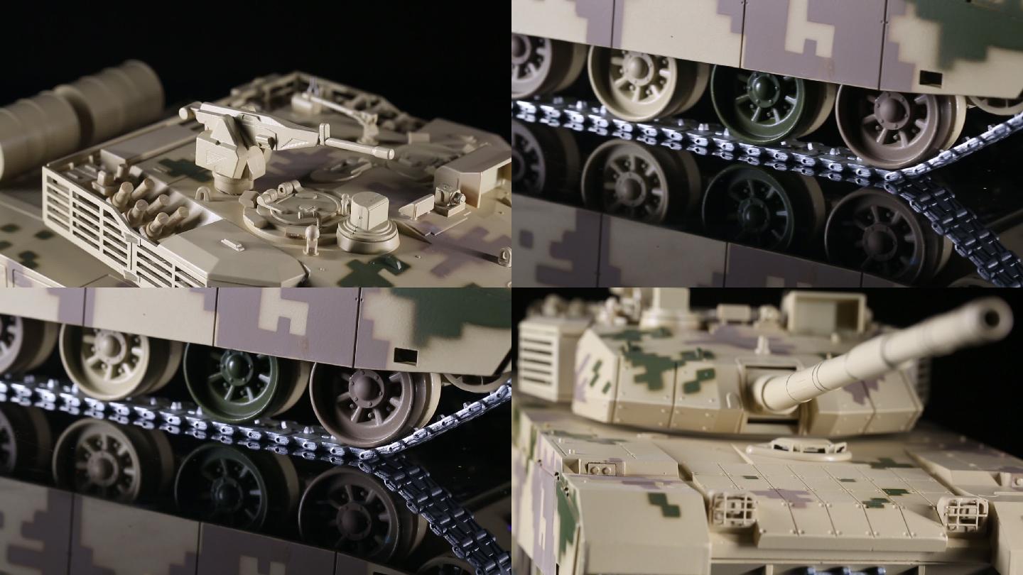 VT4坦克模型细节
