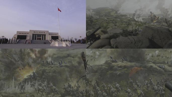 百团大战、战场画像、纪念碑、山西阳泉