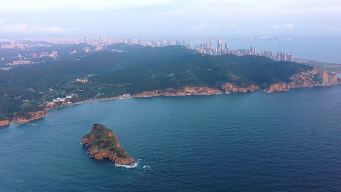 大连山海大全景航拍