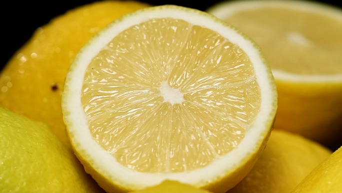 柠檬-水果-切水果