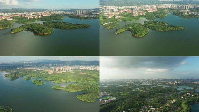 东莞市松山湖风景区航拍合集