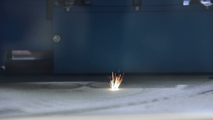 钛3D打印技术生产设备自动化工厂制造