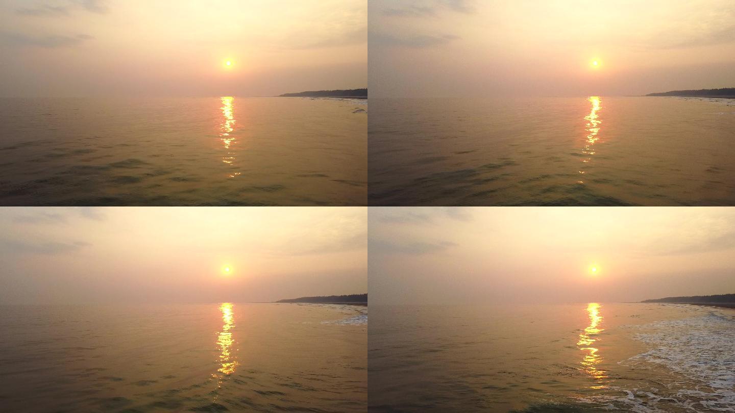 海边看日出日落