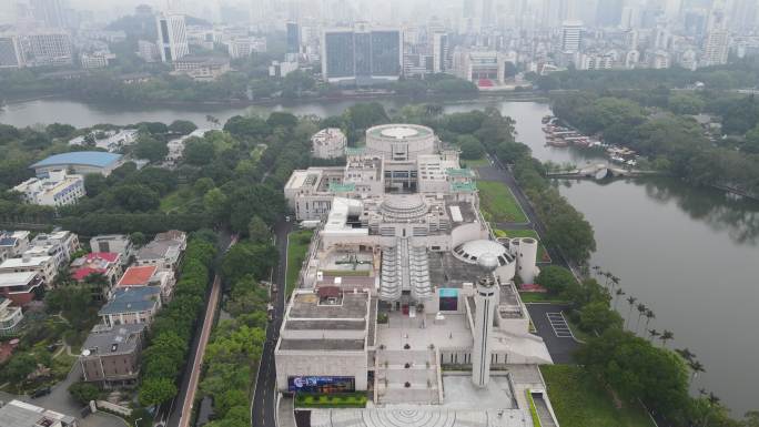 航拍福建省博物馆