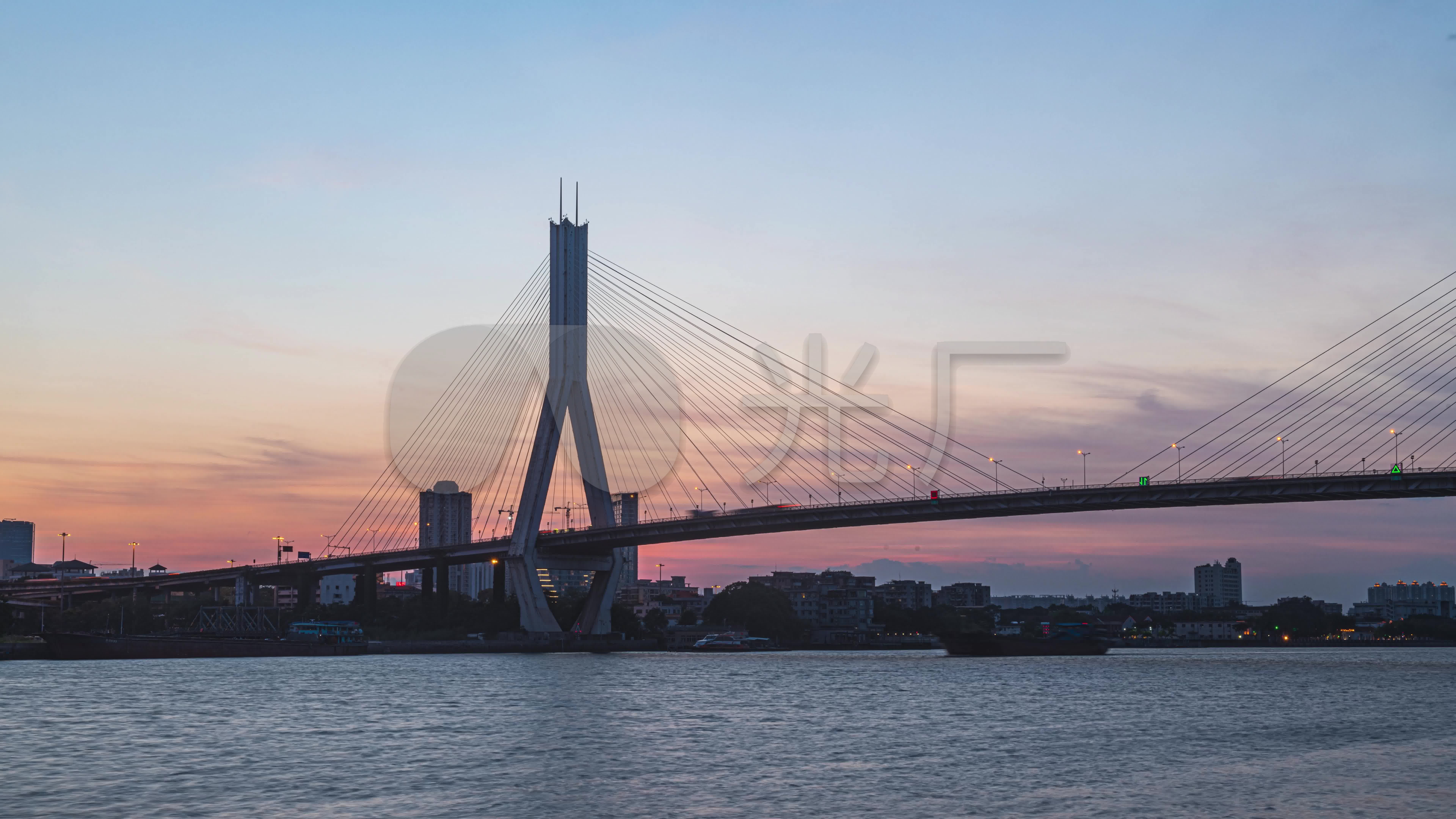 广州珠江海印大桥网红桥打卡桥摄影图配图高清摄影大图-千库网