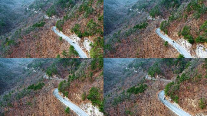 冬天秦岭自驾公路风景8