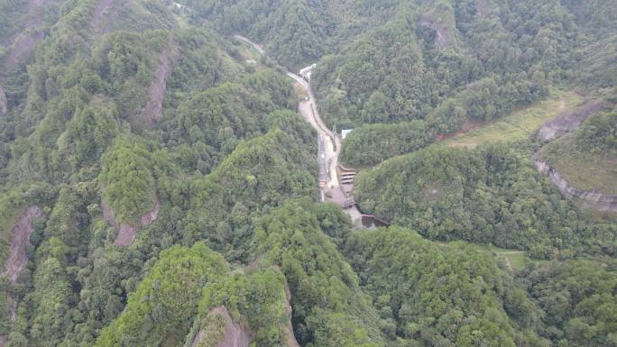 航拍湖南怀化万佛山4A景区