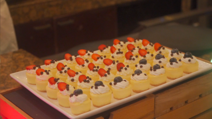 酒店活动西餐糕点冷餐