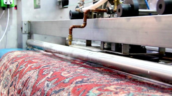 地毯的自动清洗生产设备自动化工厂制造