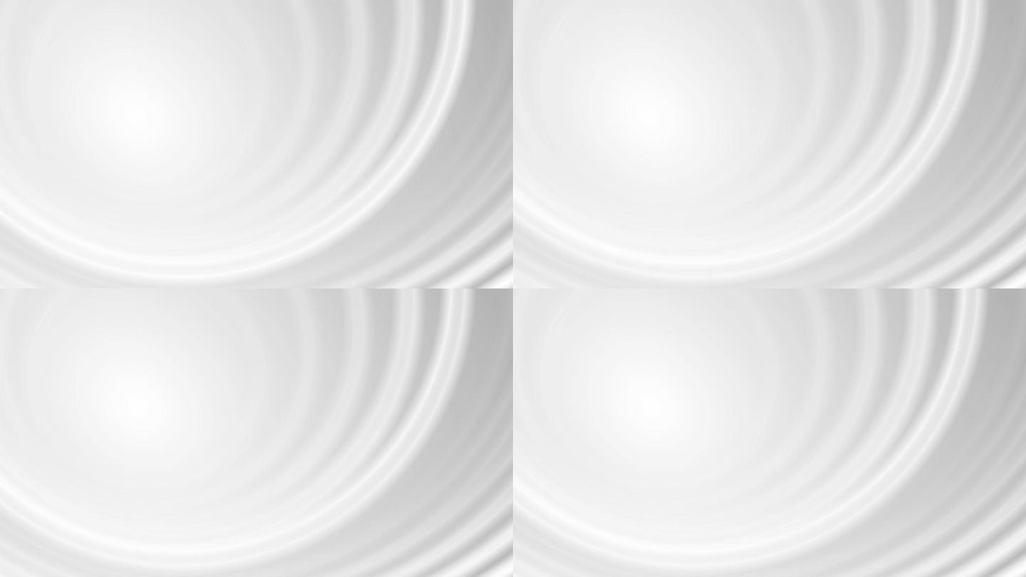 灰白色平滑圆抽象动画背景