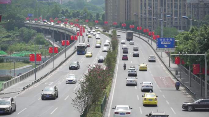 五童路公路 鲁能星城全景