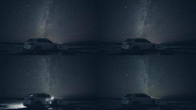 川西鱼子溪双子座流星雨银河延时摄影