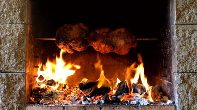 烤鸡火炉吊炉木炭