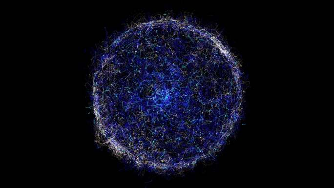 旋转的能量球冲击波法术魔法激光线火光能量