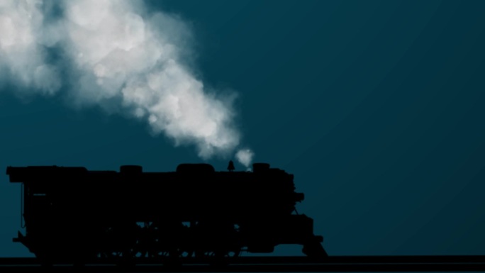粒子 烟雾 烟 火车 飘散 烟雾模拟