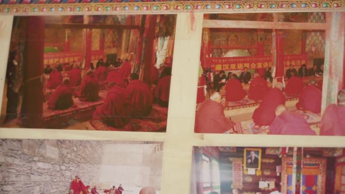 藏传佛教僧人老照片